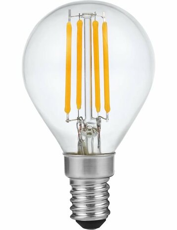 LED E14 Kogel G45 Helder 4 Watt Dimbaar