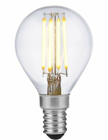 LED E14 Kogel G45 Helder 4 Watt Dimbaar