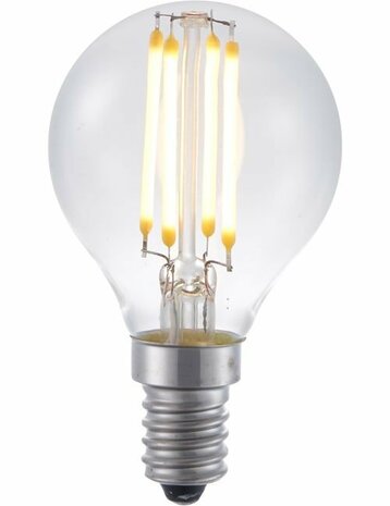 LED E14 Kogel G45 Helder 4 Watt Dimbaar
