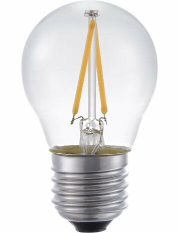LED E27 Kogel G45 Helder 2 Watt Dimbaar