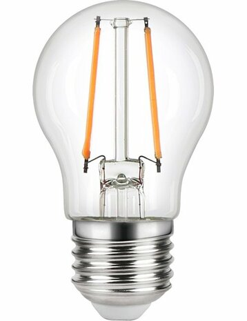 LED E27 Kogel G45 Helder 3 Watt Dimbaar