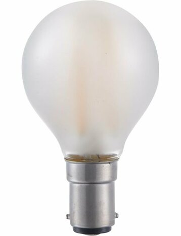 LED BA15D Kogel G45 Frosted 1,5 Watt Dimbaar
