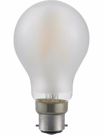LED BA22D A60 Frosted 5,5 Watt Dimbaar