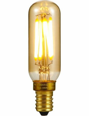 LED E14 T25 Amber 4 Watt Dimbaar