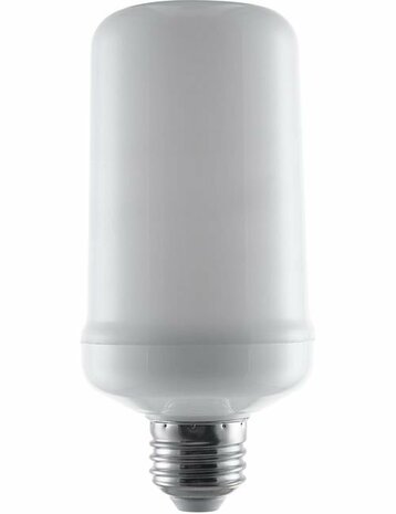 LED E27 T60 Flame Helder 5 Watt Niet Dimbaar