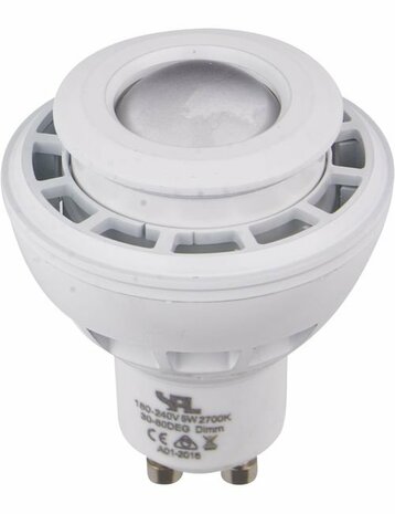 LED GU10 Wit 5,5 Watt 30-80° Dim to Warm