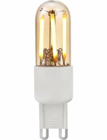 LED G9 Amber 3 Watt Dimbaar