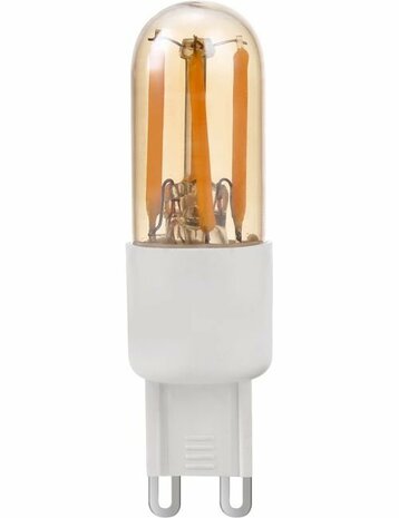LED G9 Amber 3 Watt Dimbaar