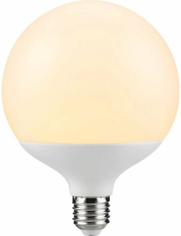 LED E27 G120 Opaal 18 Watt Dimbaar