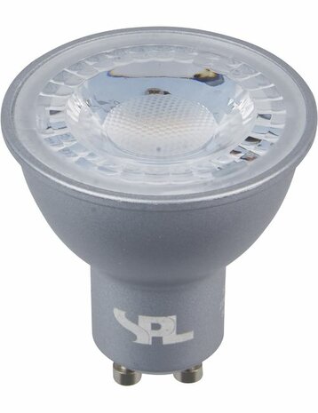 LED GU10 Zilver 7 Watt 3000K 40° Dimbaar