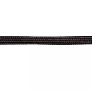 Stofkabel Mat Zwart