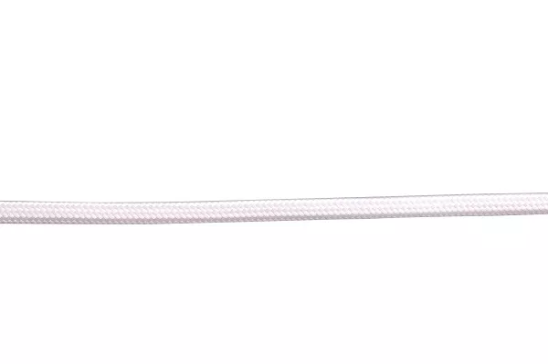 Stofkabel Mat Wit
