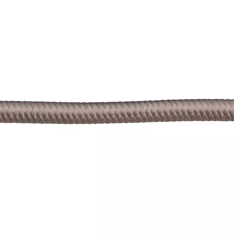 Stofkabel Mat Grijs