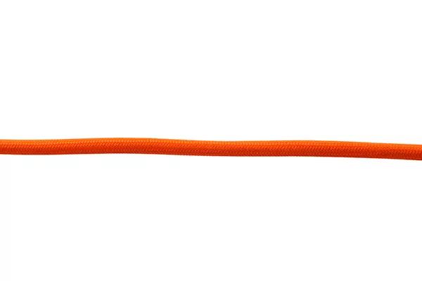 Stofkabel Glanzend Oranje