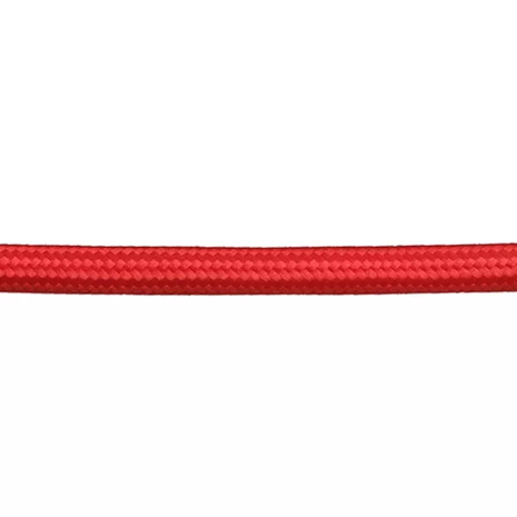 Stofkabel Mat Rood
