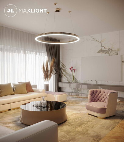 Hanglamp Luxury 110cm Goud