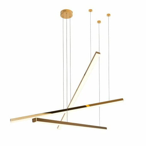Hanglamp Trio 3 Goud