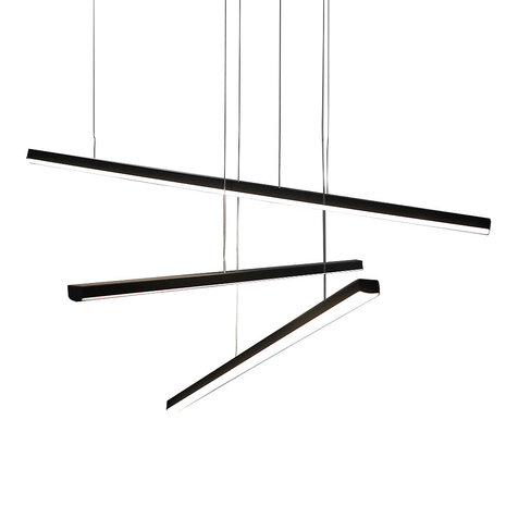 Hanglamp Trio 3 Zwart