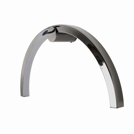 Wandlamp Trio Arc Zwart Chroom