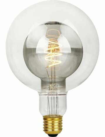 LED E27 Flex Double Globe G125x180 470Lm 5.5W 822 AC Clear/Smoke Dim