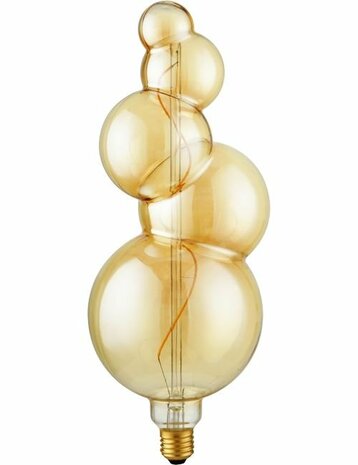 LED E27 Fila XXL Flex Bubble-5 125x345 230V 200Lm 4W 920 AC Gold Dim
