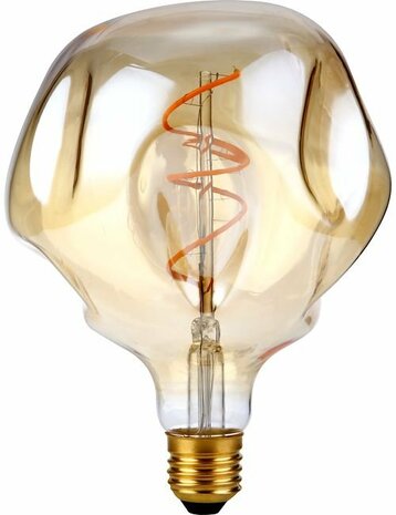 LED E27 Fila XL Flex Mystery G125x176 230V 190Lm 4W 920 AC Gold Dim
