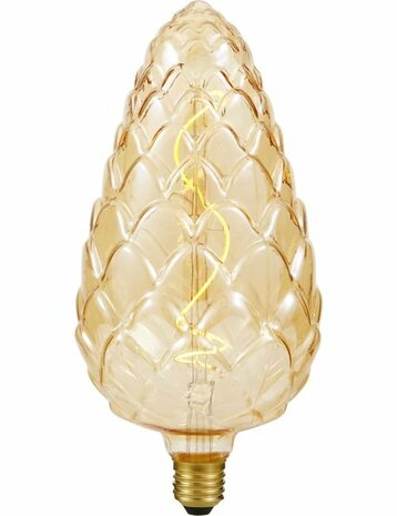 LED E27 Fila XXL Flex Pine-Cone 120x250 230V 200Lm 4W 920 AC Gold Dim
