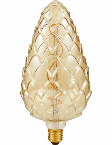 LED E27 Fila XXL Flex Pine-Cone 120x250 230V 200Lm 4W 920 AC Gold Dim