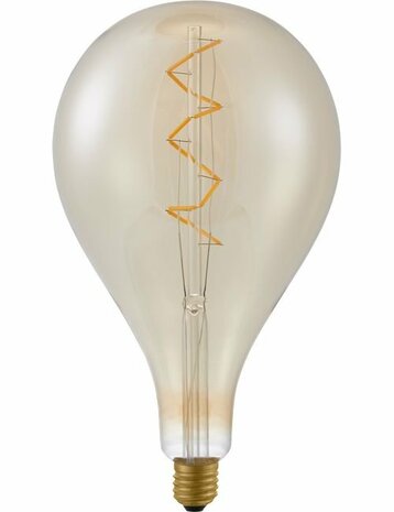 LED E27 Fila XXL GLS Spiral A165x300 230V 450Lm 6W 922 AC Gold Dim
