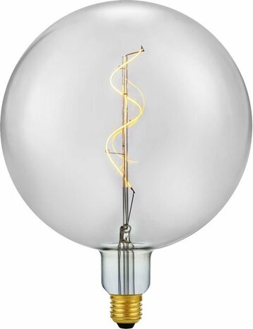LED E27 Slim Flex Fila Globe G200x261 230V 470Lm 5.5W 822 AC Smoke Dim