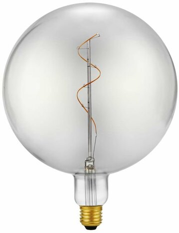 LED E27 Slim Flex Fila Globe G200x261 230V 470Lm 5.5W 822 AC Smoke Dim