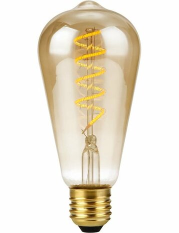 LED E27 Fila Flex AX Rustika ST64x140 230V 200Lm 4W 920 AC Gold Dim