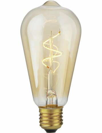 LED E27 Slim Flex Fila Rustika ST64x140 250Lm 2.9W 922 AC Gold Dim