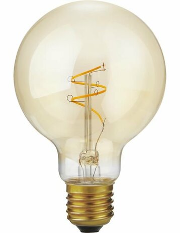 LED E27 Slim Flex Fila Globe G80x120 250Lm 2.9W 922 AC Gold Dim