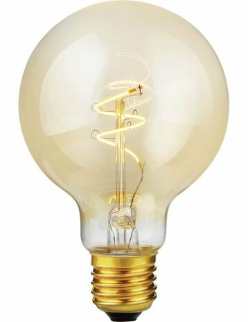 LED E27 Slim Flex Fila Globe G80x120 250Lm 2.9W 922 AC Gold Dim