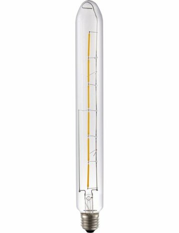 LED E27 Fila Colorenta T38x315 230V 500Lm 5W 925 Clear (6x line) Dim