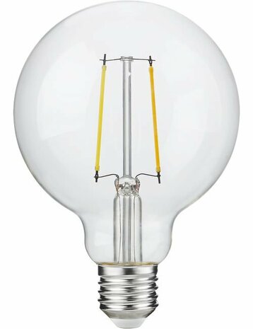 LED E27 Fila Globe G95x135 230V 250Lm 2.5W 925 AC Clear Dim