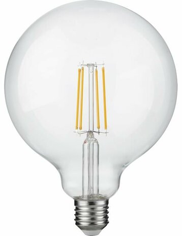 LED E27 Fila Globe G125x170 230V 806Lm 7W 925 AC Clear Dim