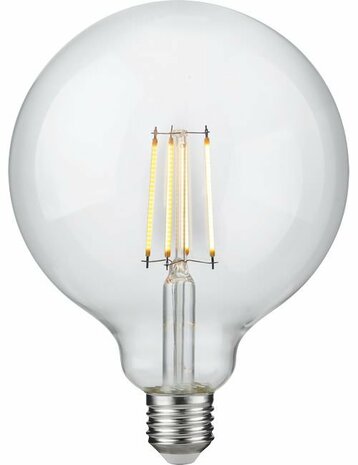 LED E27 Fila Globe G125x170 230V 806Lm 7W 925 AC Clear Dim