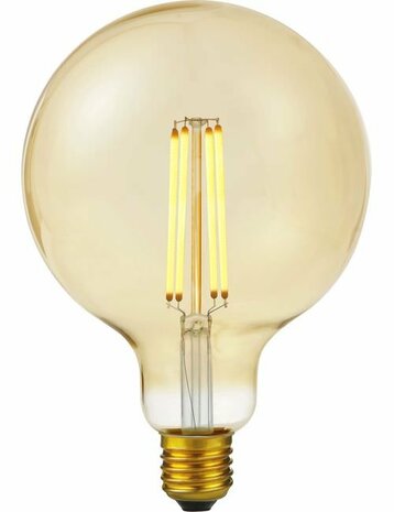 LED E27 Fila Globe G125x180 230V 530Lm 7W 922 AC Gold Dim