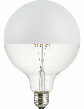 LED E27 Fila Globe Top Mirror G125x180 230V 550Lm 6.5W 925 AC White Di