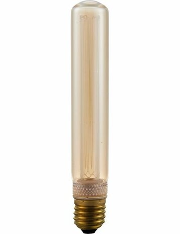 LED E27 Vintage Tube T30x185 230V 50Lm 2.5W 818 AC Gold Dim