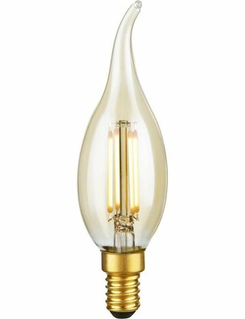 LED E14 Fila Tip Candle C35x120 230V 300Lm 4W 922 AC Gold Dim