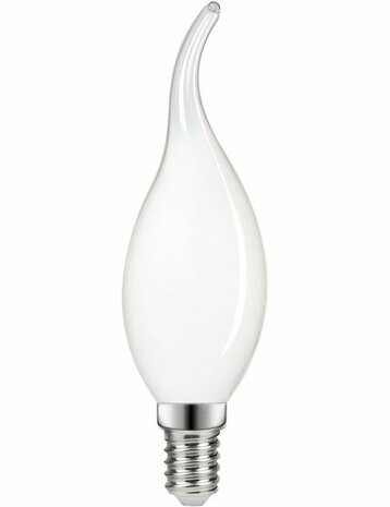 LED E14 Fila Tip Candle C35x120 230V 470Lm 5W 827 AC Milky Frosted Dim