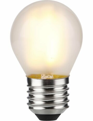 LED E27 Fila Ball G45x75 230V 320Lm 4W 925 AC Frosted Dim