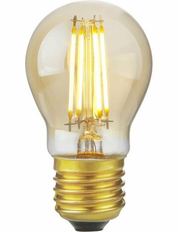 LED E27 Fila Ball G45x80 230V 470Lm 4.7W 922 AC Gold Dim