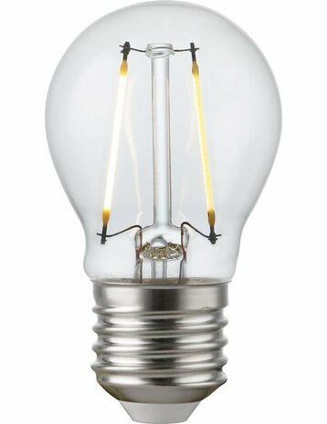 LED E27 Fila Ball G45x80 230V 250Lm 2.5W 927 AC Clear Dim