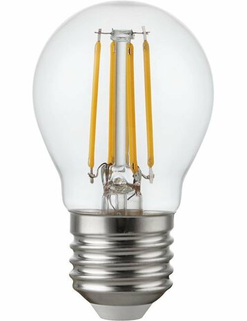 LED E27 Fila Ball G45x80 230V 470Lm 4.7W 927 AC Clear Dim