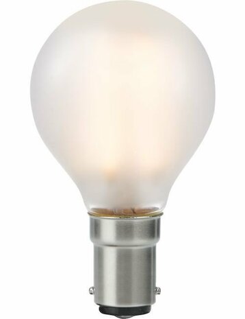 LED Ba15d Fila Ball G45x75 230V 360Lm 4W 925 AC Frosted Dim