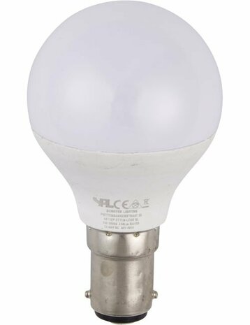 LED Ba15d Ball G45x80 12-60V 250Lm 3W 830 160° DC Opal Non-Dim